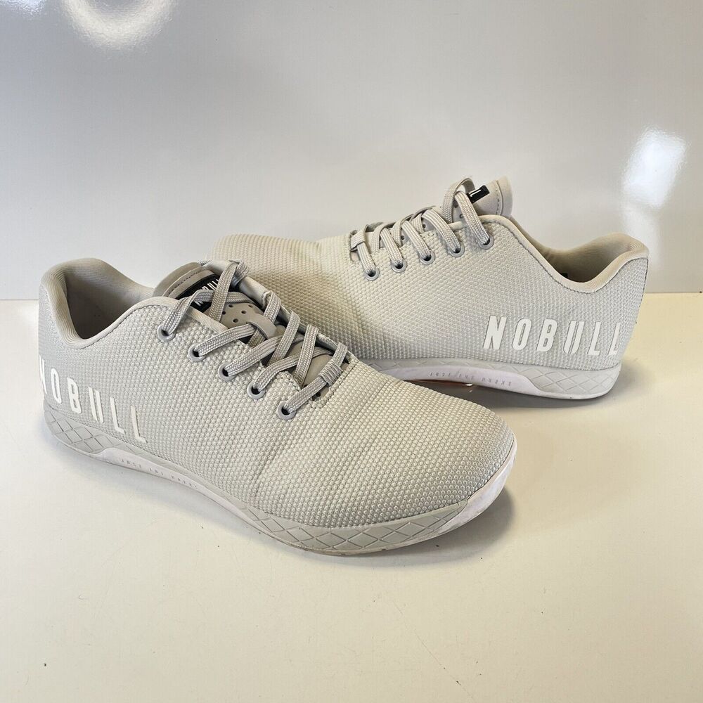 NOBULL Trainer Shoes Arctic Grey Unisex Men's 12 , Women's 13.5